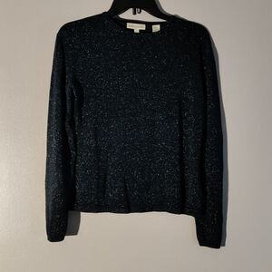 Ann Taylor Silk Knit Crew Neck Sweater
